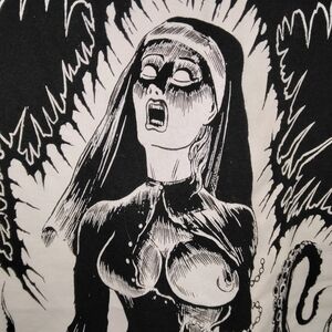 Black and White Artistic Print